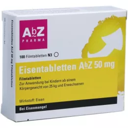EISENTABLETTEN AbZ 50 mg filmdrasjerte tabletter, 100 stk
