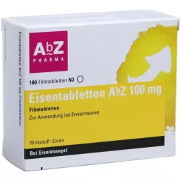 EISENTABLETTEN AbZ 100 mg filmdrasjerte tabletter, 100 stk