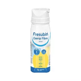 FRESUBIN ENERGY Fibre DRINK Banan drikkeflaske, 4X200 ml