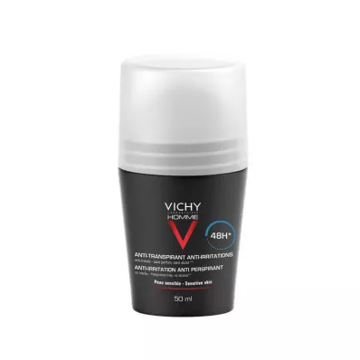 Vichy Homme deodorant roll-on for sensitiv hud, 50 ml