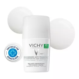 VICHY DEO Roll-on Sensitive Antiperspirant 48 timer, 50 ml