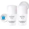 Vichy Deodorant Roll on Sensitiv Anti transparent 48h dobbel p. (2x50 ml)