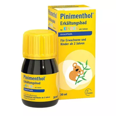 Pinimenthol® kaldt bad for barn fra 2 år og oppover, 30 ml Pinimenthol® kaldt bad for barn fra 2 år og oppover, 30 ml