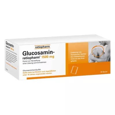 GLUCOSAMIN-RATIOPHARM 1500 mg Plv.z.H.e.L.z.Einn. 90 stk