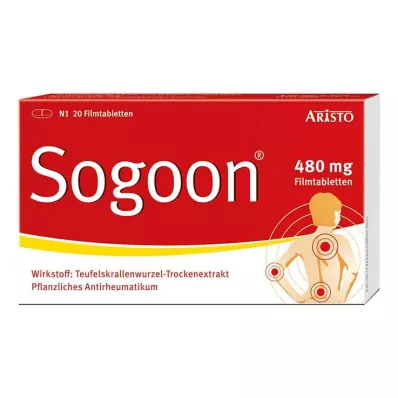 Sogoon devils claw filmdrasjerte tabletter, 20 stk