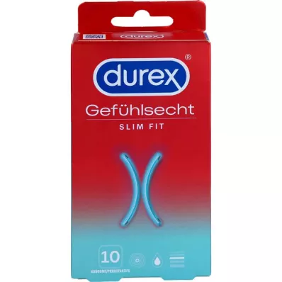 DUREX Sensitive Slim Fit-kondomer, 10 stk