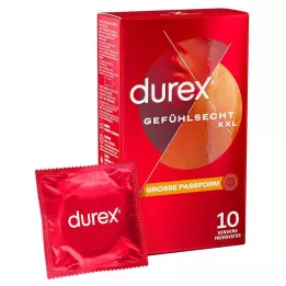 DUREX Sensitive ekstra store kondomer, 10 stk