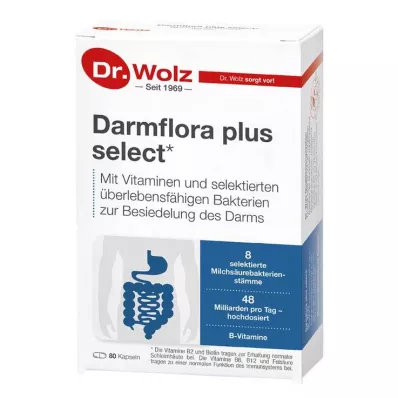 DARMFLORA pluss utvalgte kapsler, 80 stk DARMFLORA pluss utvalgte kapsler, 80 stk