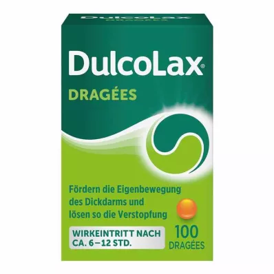 DULCOLAX Dragees enterisk belagt tbl.boks, 100 stk DULCOLAX Dragees enterisk belagt tbl.boks, 100 stk