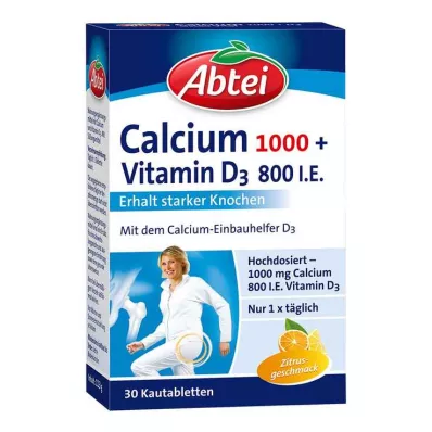 ABTEI Osteo Vital Citrus tyggetabletter, 30 stk