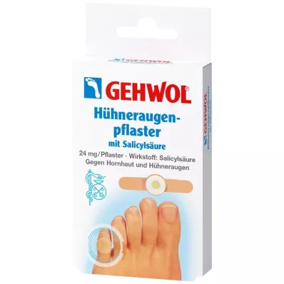 GEHWOL® maisplaster med salisylsyre, 6 stk GEHWOL® maisplaster med salisylsyre, 6 stk