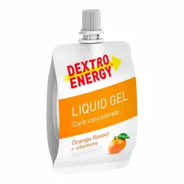 DEXTRO ENERGY Sports Nutrition flytende gel appelsin, 60 ml