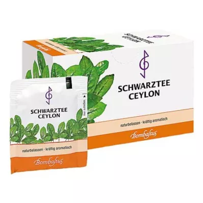 Sort te Ceylon blanding filterpose, 20X1,8 g