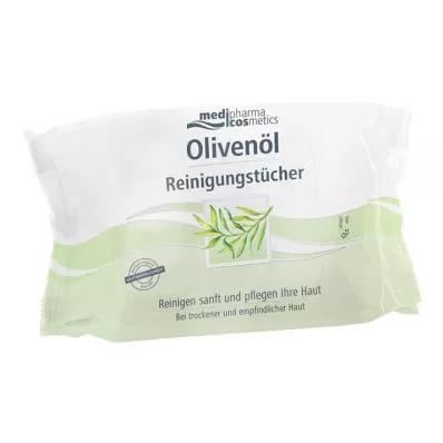 OLIVENÖL RENGJØRINGSSVIPPER, 25 stk