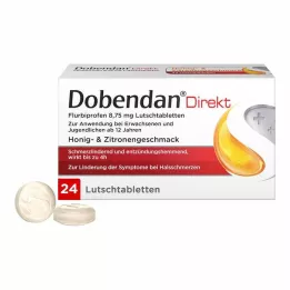 DOBENDAN Direct Flurbiprofen 8,75 mg sugetablett, 24 stk