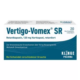 VERTIGO-VOMEX SR Kapsler med langsom frigivelse, 20 stk