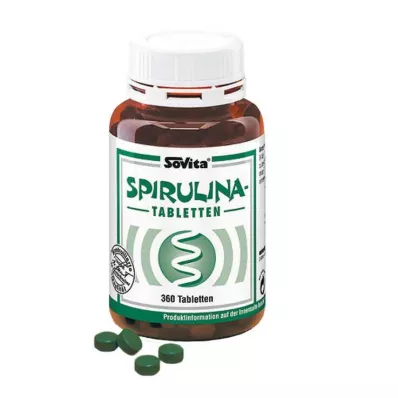 SOVITA Spirulina-tabletter, 360 stk