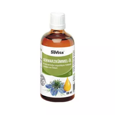 SOVITA Olje av svart spisskummen, 100 ml SOVITA Olje av svart spisskummen, 100 ml