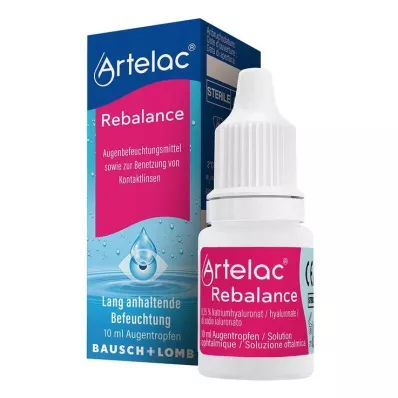 Artelac® Rebalance øyedråper for irriterte tørre øyne, 10 ml Artelac® Rebalance øyedråper for irriterte tørre øyne, 10 ml