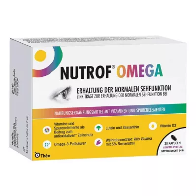 NUTROF Omega-kapsler, 30 stk