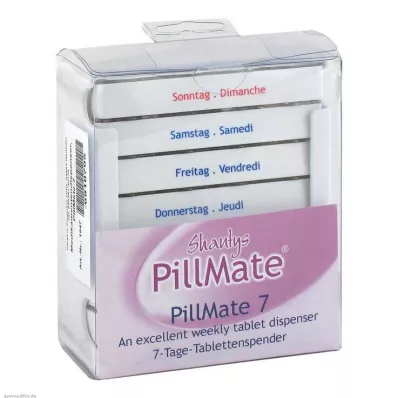 Medisindispenser Pillmate 7, 1 stk Medisindispenser Pillmate 7, 1 stk