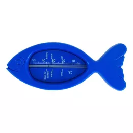 BADETHERMOMETER Fisk blå, 1 stk