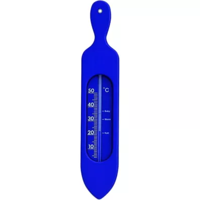 BADETHERMOMETER Plast blå, 1 stk