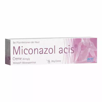 Miconazole acis krem, 20 g Miconazole acis krem, 20 g