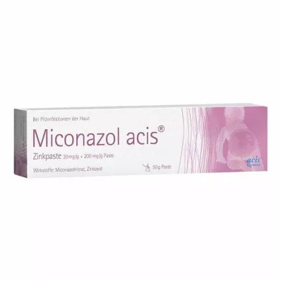 MICONAZOL acis sinkpasta, 50 g MICONAZOL acis sinkpasta, 50 g