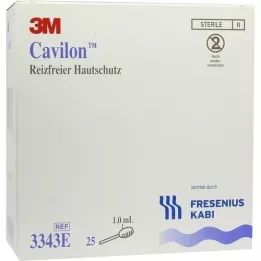 CAVILON ikke-irriterende hudbeskyttelse FK 1 ml applic.3343E, 25X1 ml