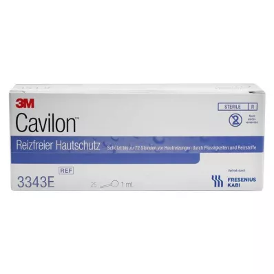 Cavilon irritasjonsfri hudbeskyttelse FK 1ml applikator 3343E, 25X1 ml Cavilon irritasjonsfri hudbeskyttelse FK 1ml applikator 3343E, 25X1 ml