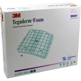 TEGADERM Skumbandasje FK 8,8x8,8 cm 90604, 10 stk