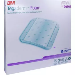 TEGADERM Skumbandasje FK 20x20 cm 90603, 5 stk