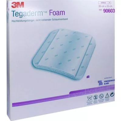 TEGADERM Skumbandasje FK 20x20 cm 90603, 5 stk