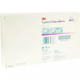TEGADERM Skumlim FK 6,9x6,9 cm kryss 90615, 10 stk