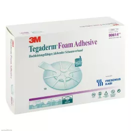TEGADERM Skumlim 6,9x7,6 cm oval 90614, 10 stk