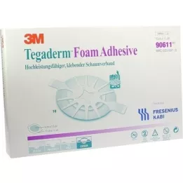 TEGADERM Skumlim FK 10x11 cm oval 90611, 10 stk