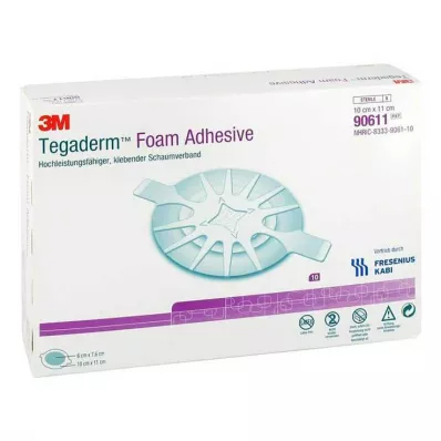 TEGADERM Skumlim FK 10x11 cm oval 90611, 10 stk