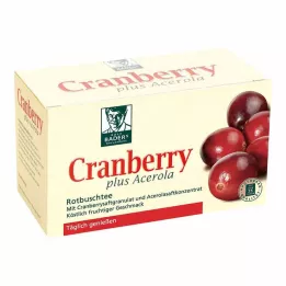 CRANBERRY ACEROLA Baders filterpose, 20 stk