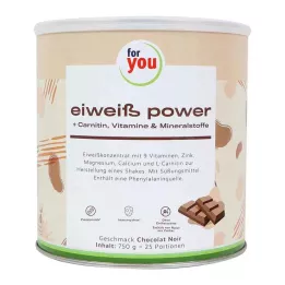 FOR YOU protein power sjokoladepulver, 750 g