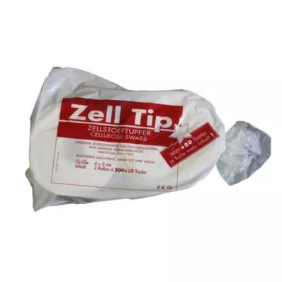 Cellulose vattpinner 4x5cm, 2X500 stk
