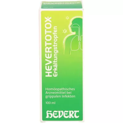 HEVERTOTOX Forkjølelsesdråper, 100 ml