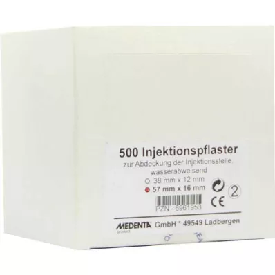 Injeksjonsplaster 57x16 mm, 500 stk