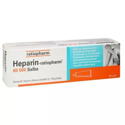 HEPARIN-RATIOPHARM 60 000 Salve, 100 g