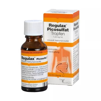 Regulax Picosulfat dråper, 50 ml Regulax Picosulfat dråper, 50 ml