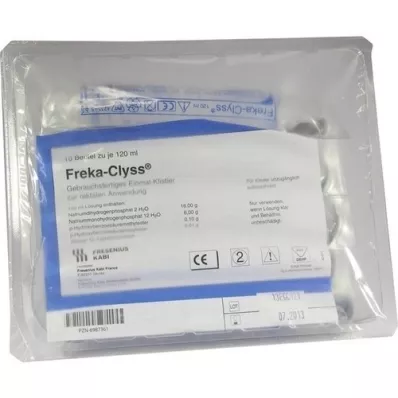 FREKA CLYSS Klyster, 10X120 ml