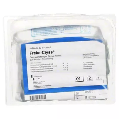 FREKA CLYSS Klyster, 10X120 ml
