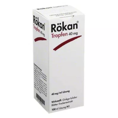 RÖKAN Dråper 40 mg, 100 ml
