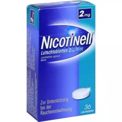 NICOTINELL Sugetabletter 2 mg mint, 36 stk