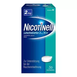 NICOTINELL Sugetabletter 2 mg mint, 36 stk